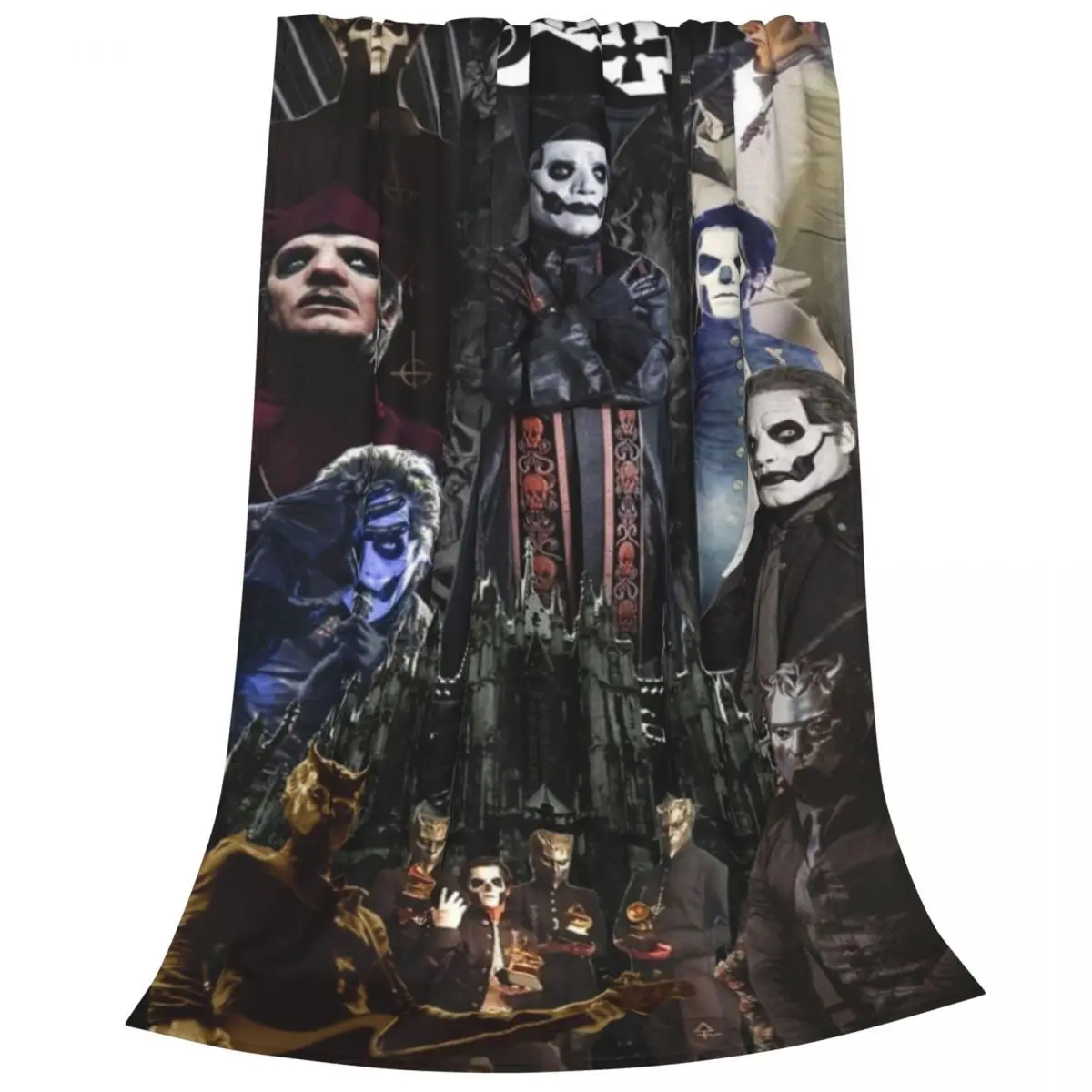 Призрачная группа до. К. рок-группа одеяло &quotХэллоуин&quot коралловый флис