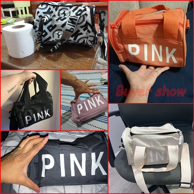 Small Gym Sports Fitness Bag for Women Travel Luggage Weekend Trend Mini Pink Fashion Women'S Handbag Female Shoulder Duffle Bag 6