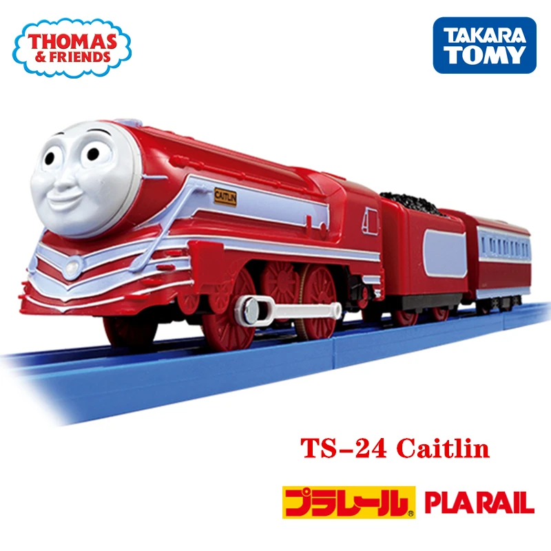 

Takara Tomy Pla Rail Plarail Train & Friends TS-24 Caitlin Japan Railway Train Motorized Electric Locomotive Model Toy