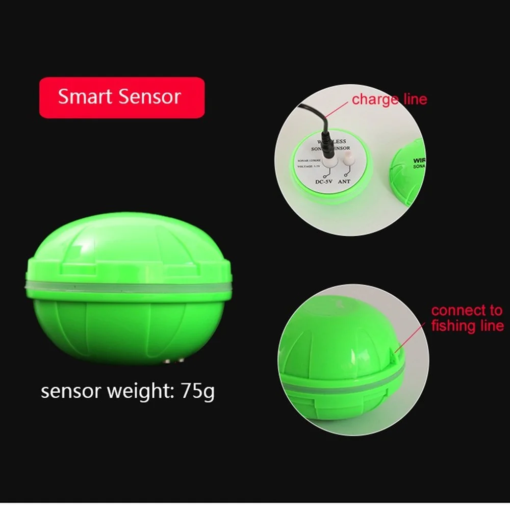 ABS PCB новый смартфон рыболокатор сонар Bluetooth умный Android и Ios визуальный срок службы