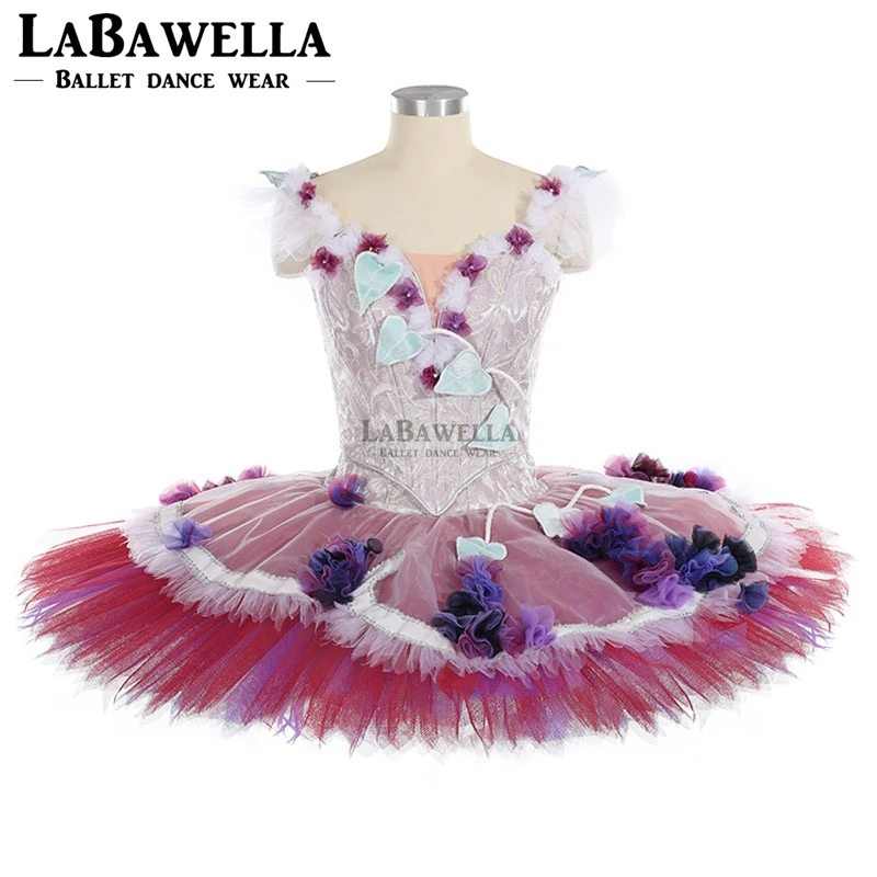 

split high quality handmade professional Tutu Lilac Fairy custom-made performance stage costumes tutu BT9316