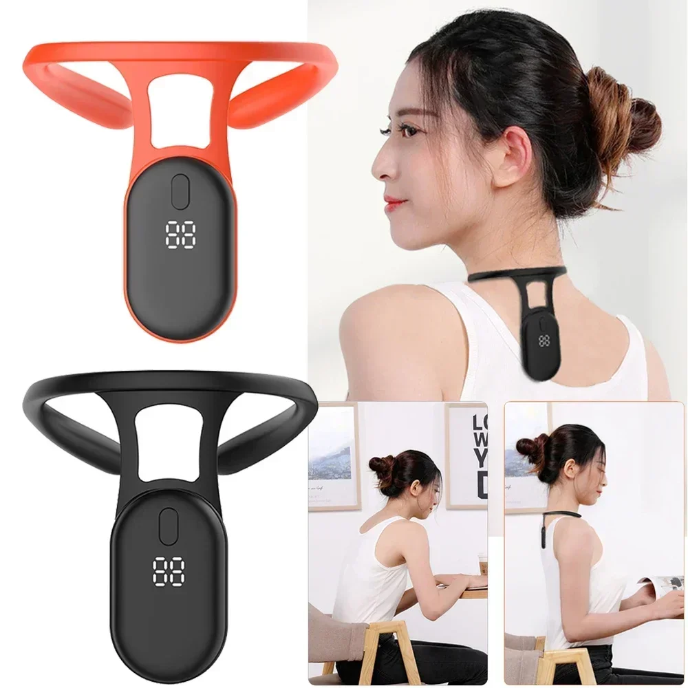 

Reminder Instrument Ultrasonic Electric Posture Women Men Body Soothing Lymphatic Device Neck Portable Correction For Shaping