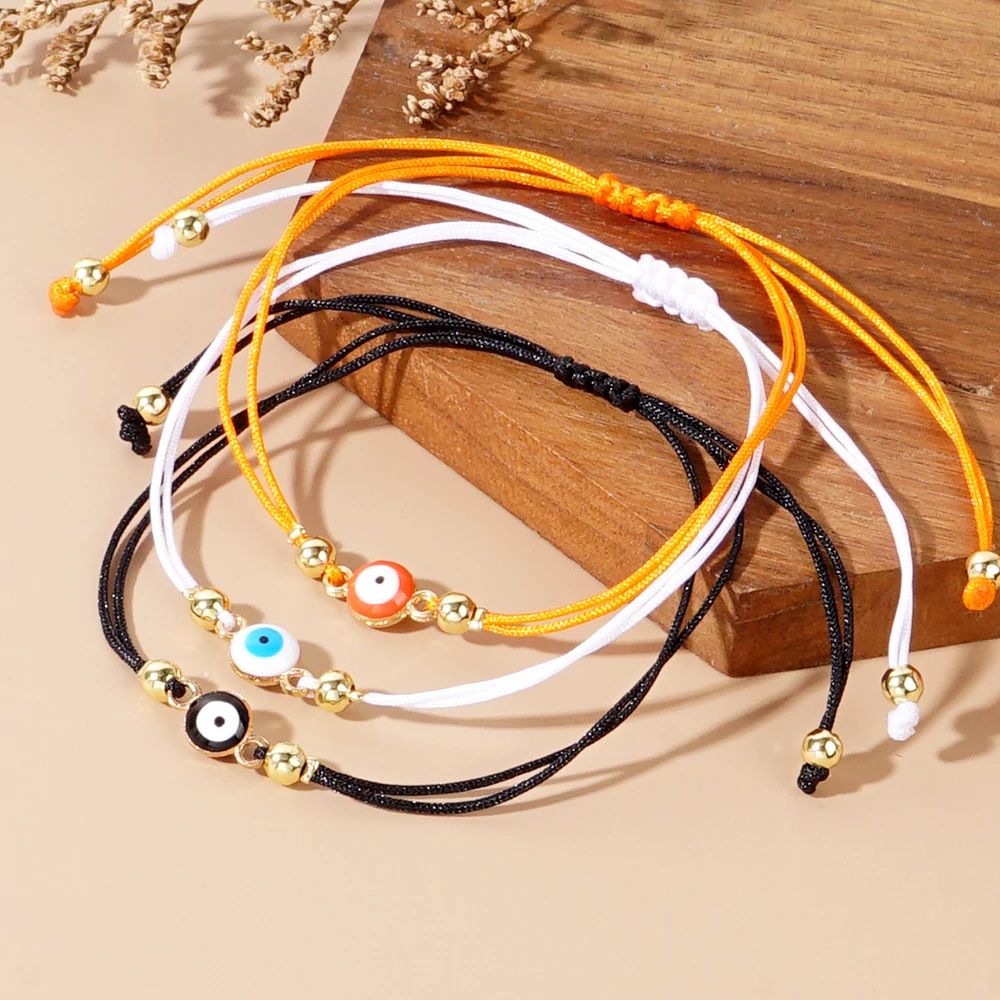 Ювелирные браслеты в богемном стиле набор из 3 штук для женщин медный сплав с