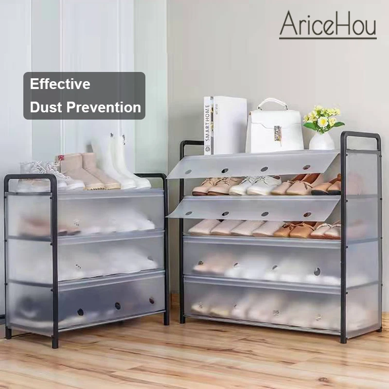 

Simple Houseware 5-Tier Shoe Rack Shoe Organizer For Entryway Stackable and Durable Shoe Shelf Space-saving Storage Organizer