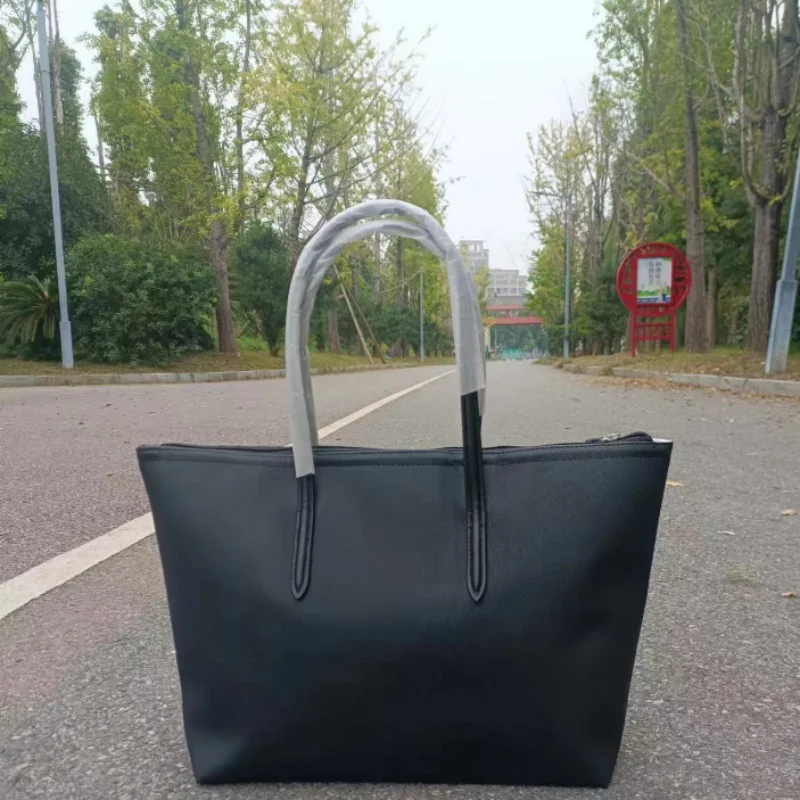 

Crocodile Lady The Tote Bag Luxury Brand Large Capacity One Shoulder Shopping Bag Fashion Casual PVC Leather Travel Women's Bag