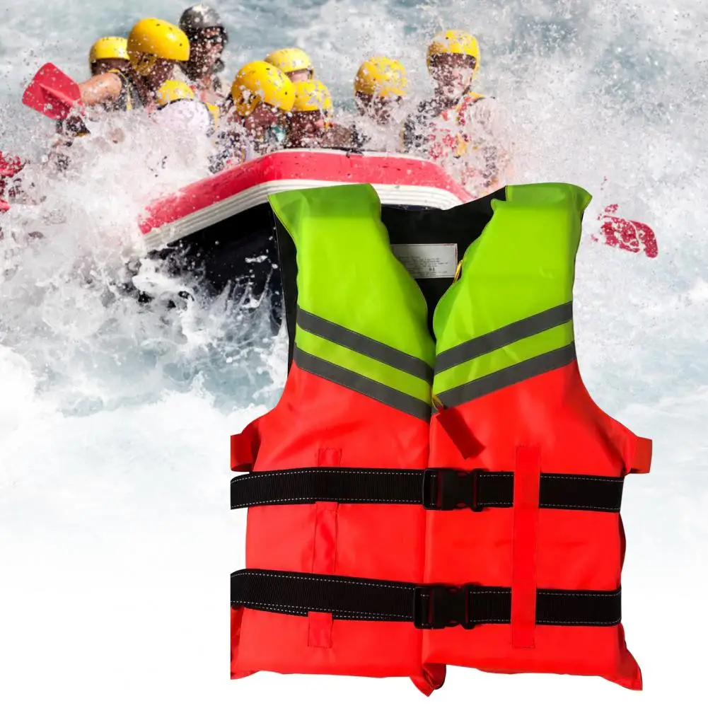 

Underwater Jacket Reflective Professional Strong Buoyancy Lightweight Life Boating Swimming Drifting Safety Vest for Water Sport