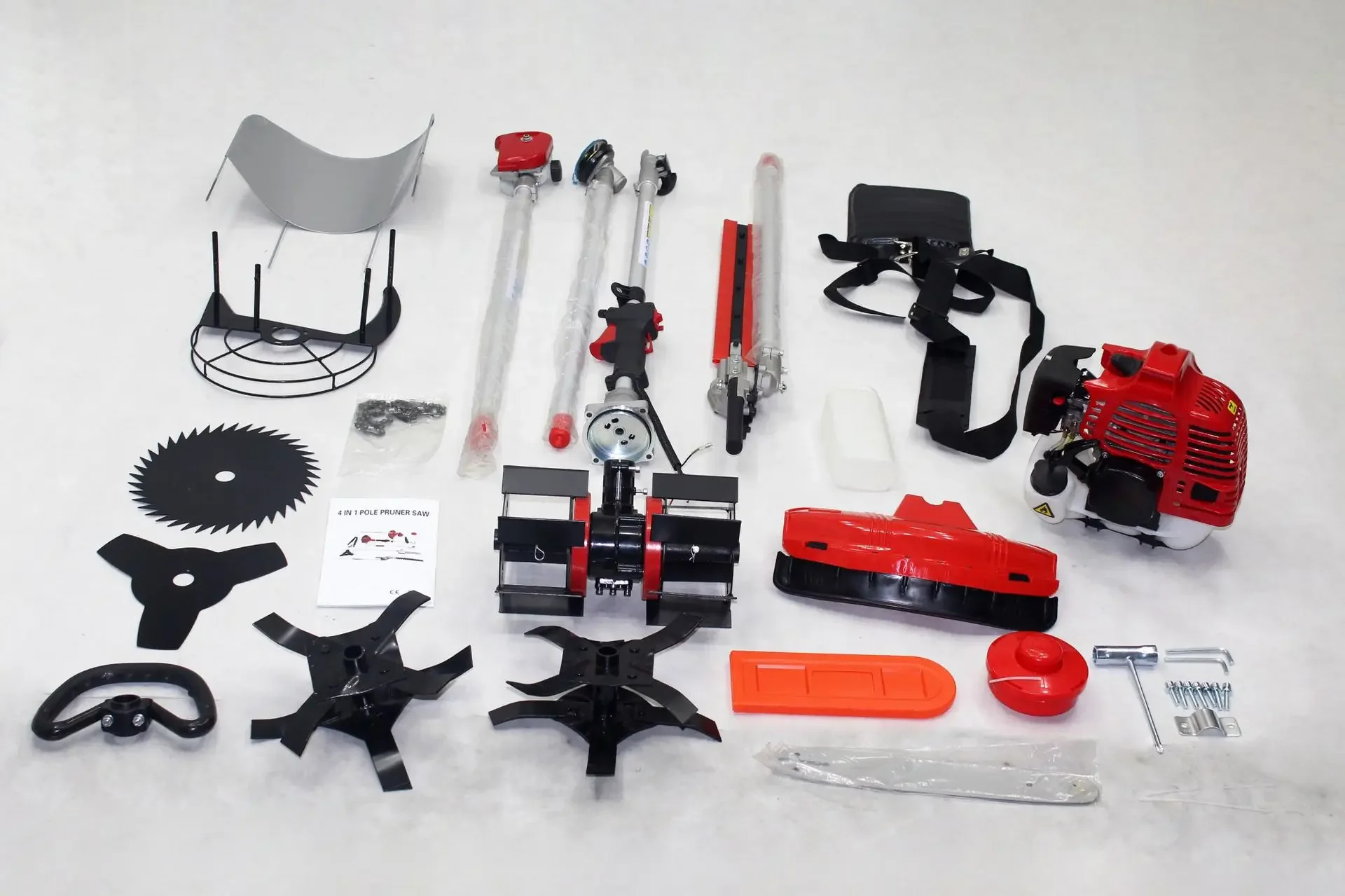 Многофункциональная бензиновая газонокосилка 52CC подходит для травы высоких