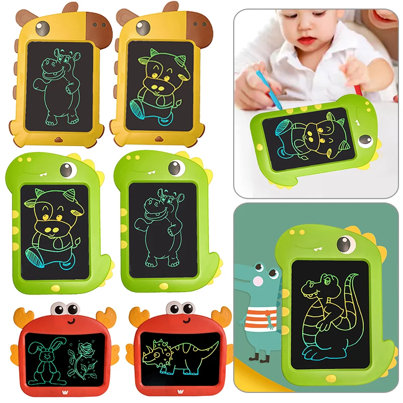 

8.5 Inches Colorful Handwriting Boards Anti-drop Children LCD Writing Board Eye Protection LCD Graffiti Tablet Educational Toys