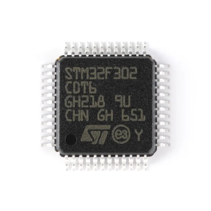 

10pcs/Lot STM32F302CBT6 LQFP-48 ARM Microcontrollers - MCU 32-Bit ARM Cortex M4 72MHz 128kB MCU FPU