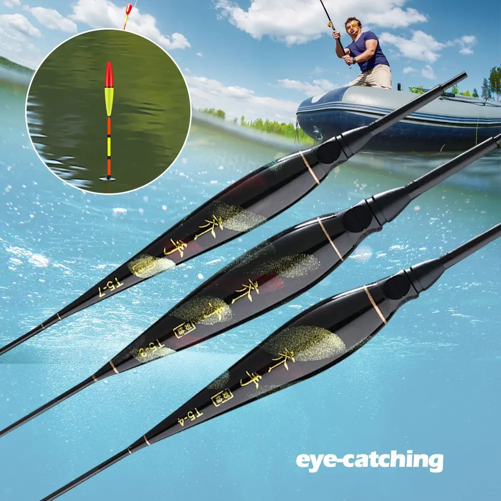 

Buoy Strike Slip Drift Tube LED Light Color Change Electronic Fishing Lure Bite Alarm Floats Bobbers Light Stick Floats