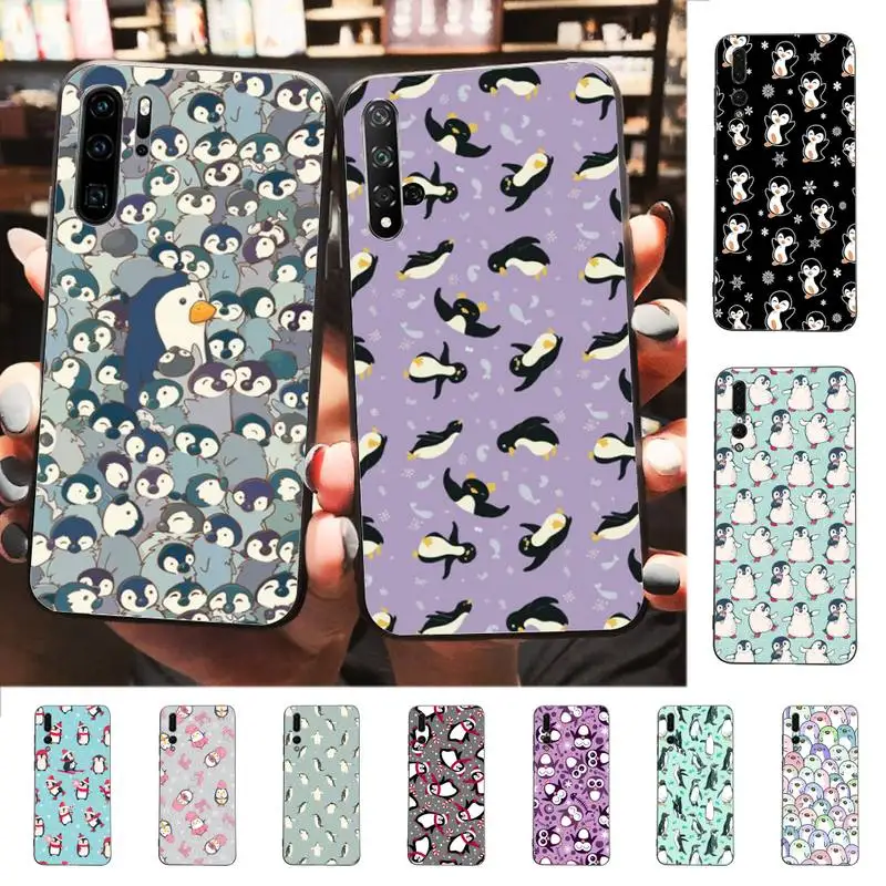 

Милый чехол для телефона с пингвином для Huawei P30 40 20 10 8 9 lite pro plus Psmart2019