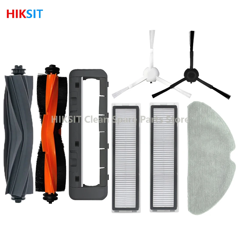 

Roller Brush Cover Side Brush Hepa Filter Mop Rags Accessories For Dreame D10s / D10s Pro Robot Sweeping Cleaner Spare Parts