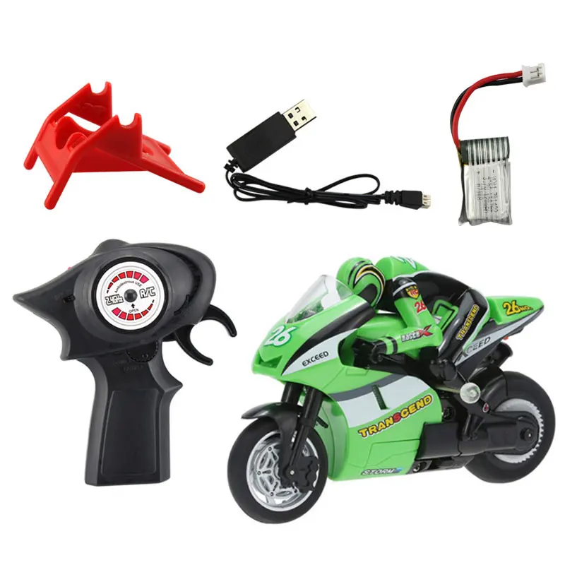 High Speed Electric Off-road Car Rechargeable 2.4ghz Stunt Motorbike For Boys