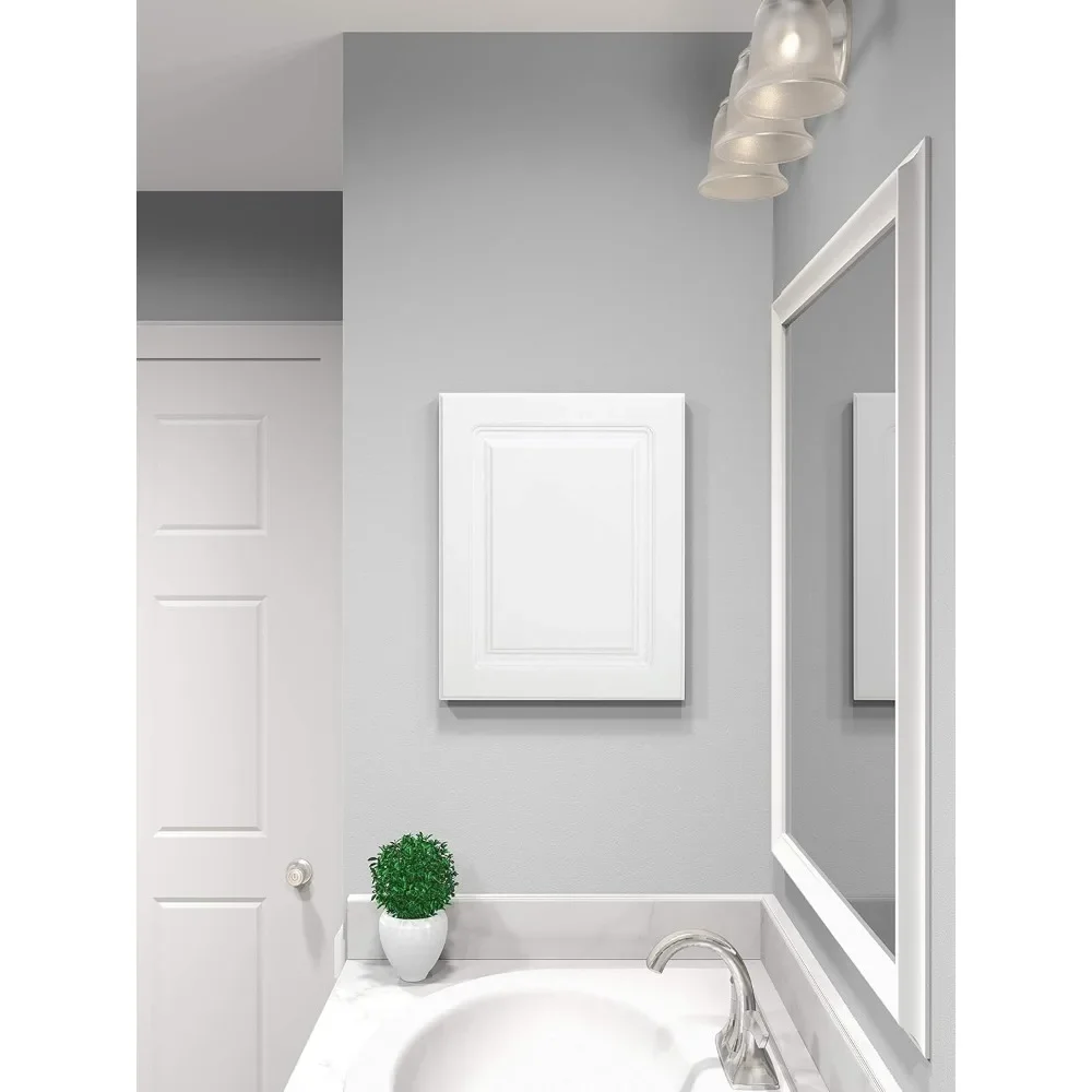 Американский шкафчик для лекарств с приподнятой панелью и углублением 16x20 дюймов