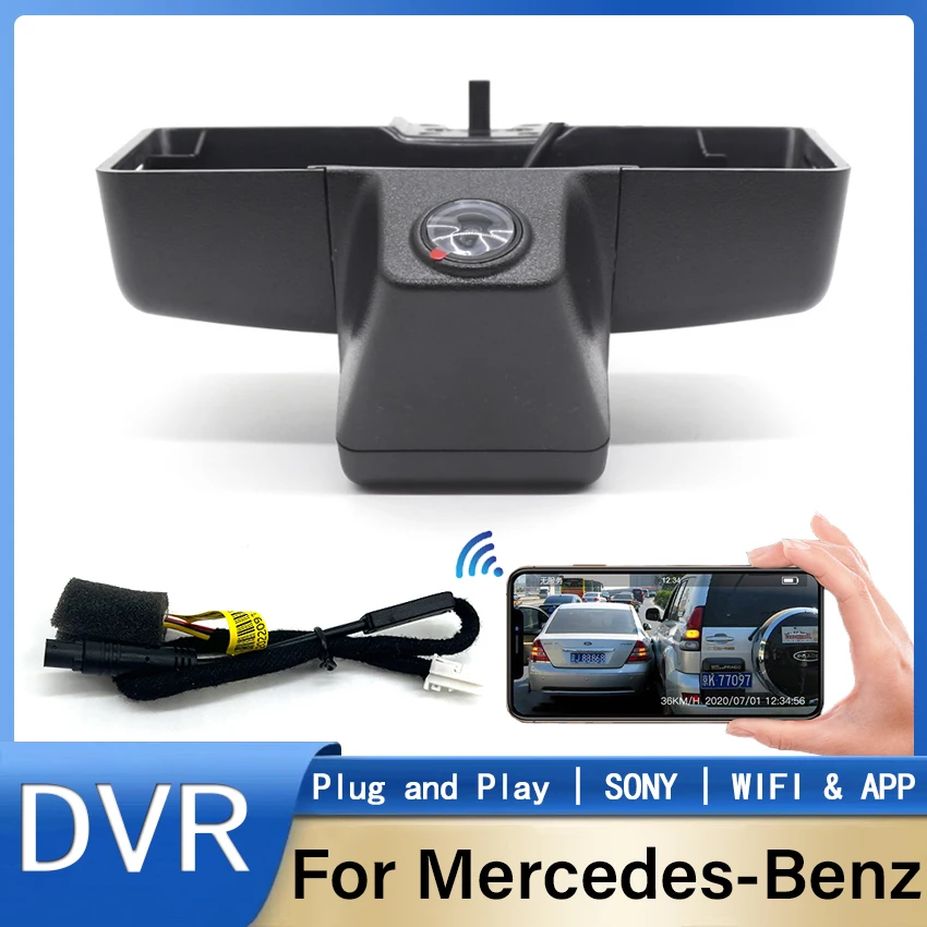 

Easy to install Car DVR WIFI Video Recorder Dash Cam Camera 170°For Mercedes Benz G Class G63 AMG G500 G35 G55 2010 To 2017 2018