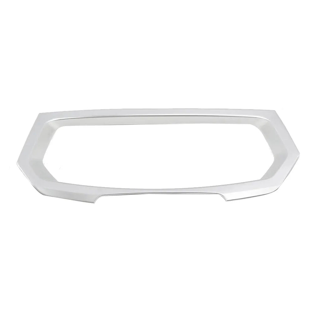 

Панель приборной панели автомобиля, рамка экрана, Обложка, комплект, отделка для Tiguan MK2 2017 - 2022 серебристый