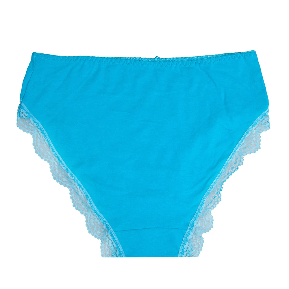 FUNCILAC Underwear Women Plus Size Panties Sexy Lace Female Underwear Ladies Girls Intimate Shorts Briefs For Women 6 Pcs/Lot