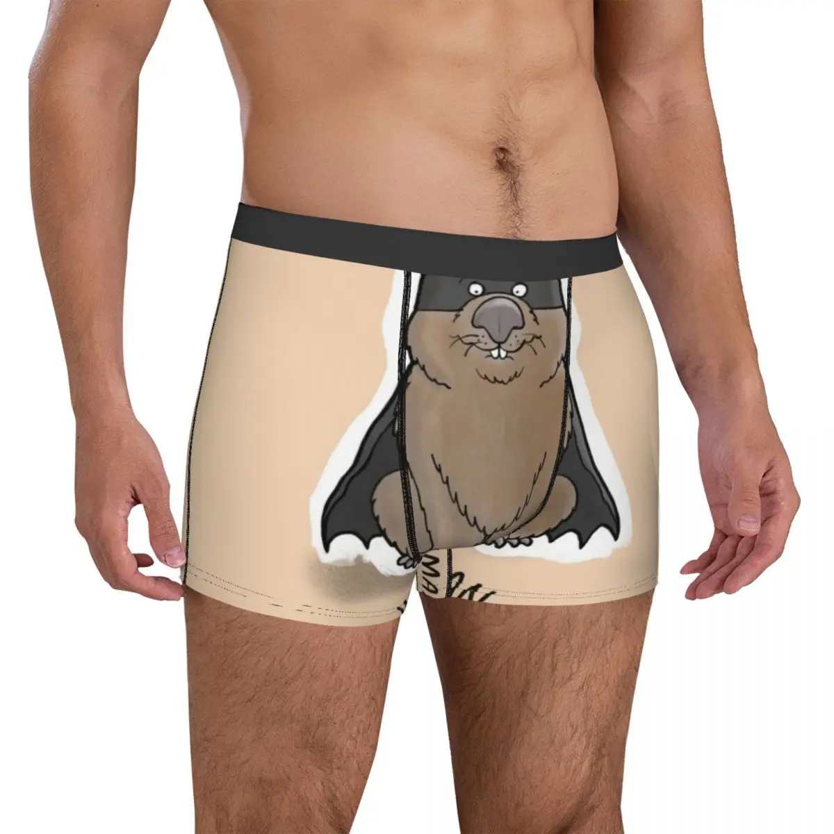 

Нижнее белье Wombat, женские мягкие трусы Wombatman, боксеры на заказ, мужские трусы большого размера с объемным мешочком