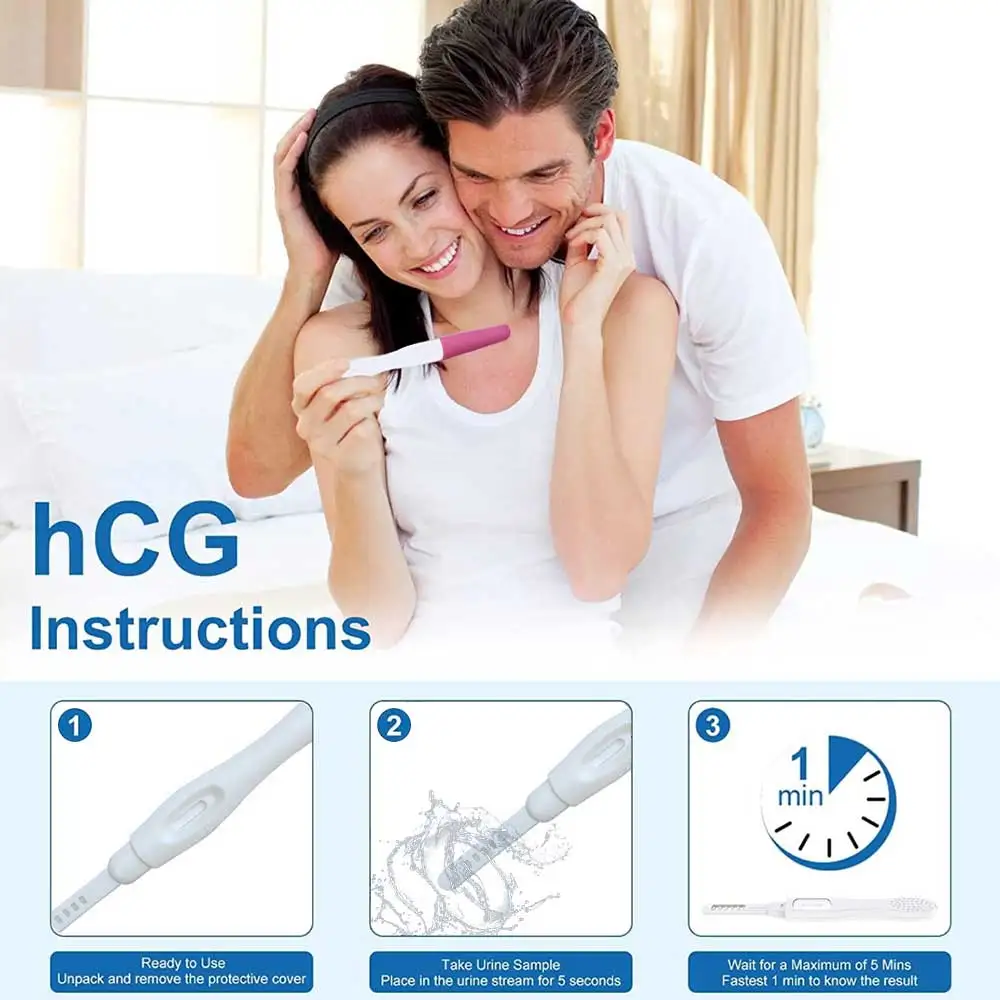 1 шт. наборы для тестирования HCG тест-полоски раннего теста на беременность тест