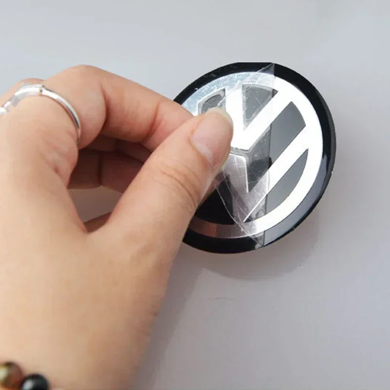 Для Volkswagen VW 4 шт. наклейки на колеса автомобиля 56 мм авто центральная крышка