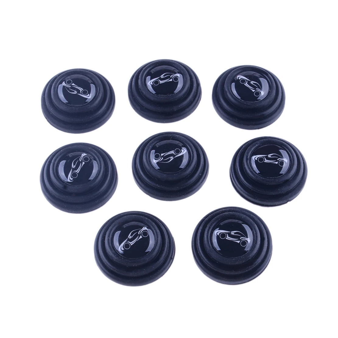 

40 шт., силиконовые амортизаторы для дверей автомобиля