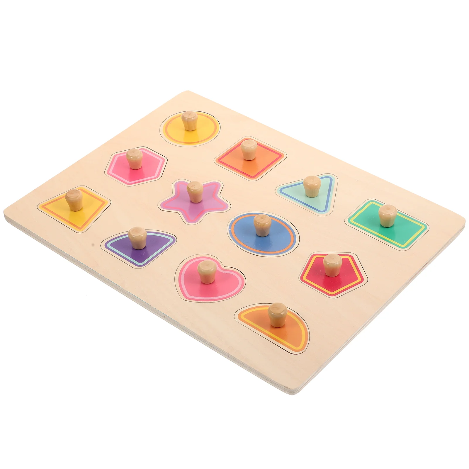 

Toypuzzle Kids Toddlerseducation Wooden Skills Motor 31 Puzzles Peg Infantenlighten Early Enlightenment Grab Hand Cognition Kid