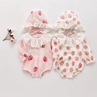 new triangle romper baby long sleeved triangle romper cute baby bag fart suit childrens suit