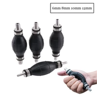 681012mm car universal fuel pump rubber manual transfer liquid gasoline petrol diesel hand primer bulb tube aluminum