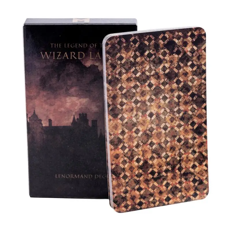 

The Legend Of The Wizard Laird Lenormand Oracle Cards Fortune Telling Tarot Deck Family Party Leisure Table Game Oracle Cards