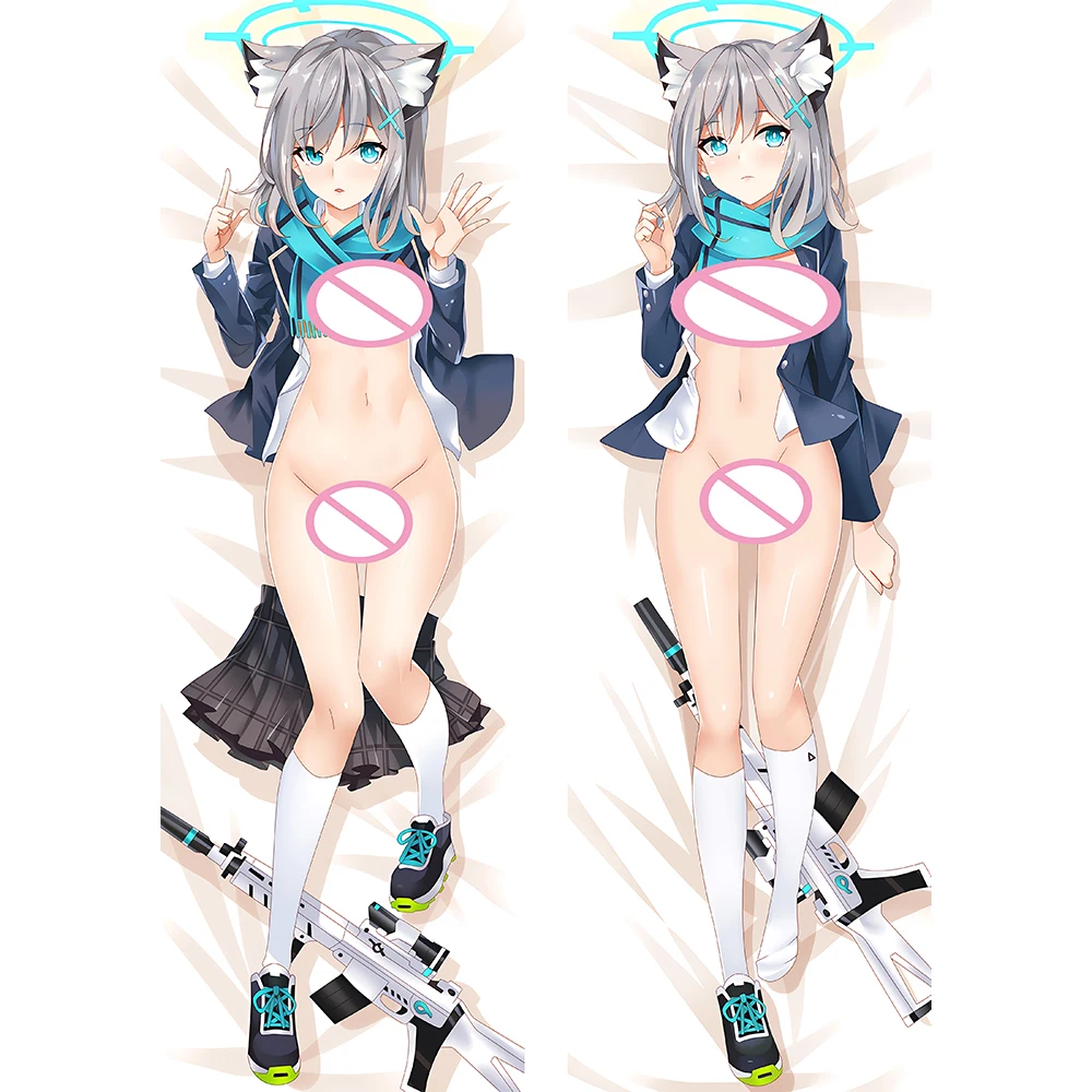 

Sunaokami Shiroko Dakimakura Pillow Anime 2-Side Print Hugging Body Pillowcase Blue Archive Sexy Girl Pillow Waifu 180X60