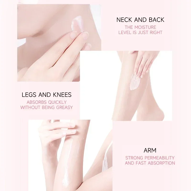 200 г японский отбеливающий лосьон для тела с сакурой ниацинамидный увлажняющий