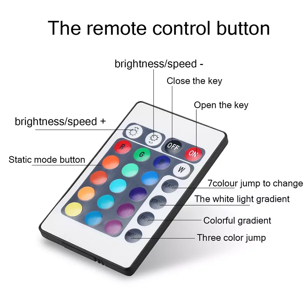 

Dimmable LED Recessed Panel Light + Remote Control Colorful Round/Square Spot light RGB Ceiling Lamp 5/9/16W Indoor Living room
