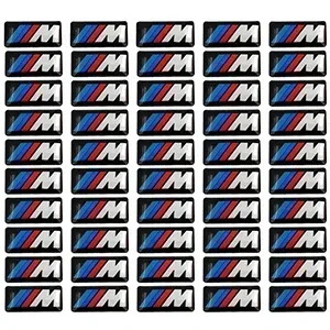 

50 шт. наклейка на руль автомобиля автомобильная эпоксидная наклейка для bmw M наклейка X1 X3 X4 X5 X6 X7 e46 e90 f20 e60 e39 f10 автомобильные аксессуары