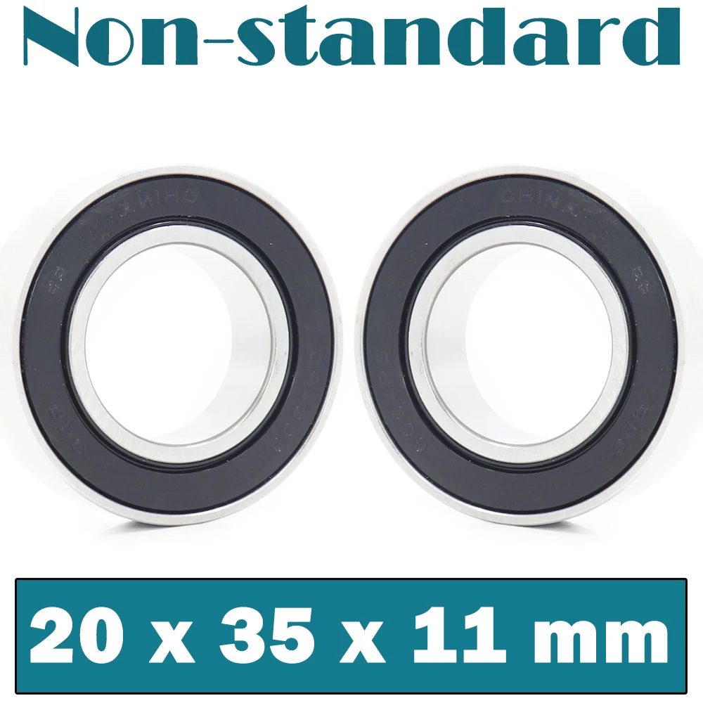 203511 Non-standard Ball Bearings ( 2 PCS ) Inner Diameter 20 mm Non Standard Bearing 20*35*11 mm