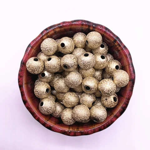 Акриловые бусины HWGTBBRR 4/6/8/10/12 мм