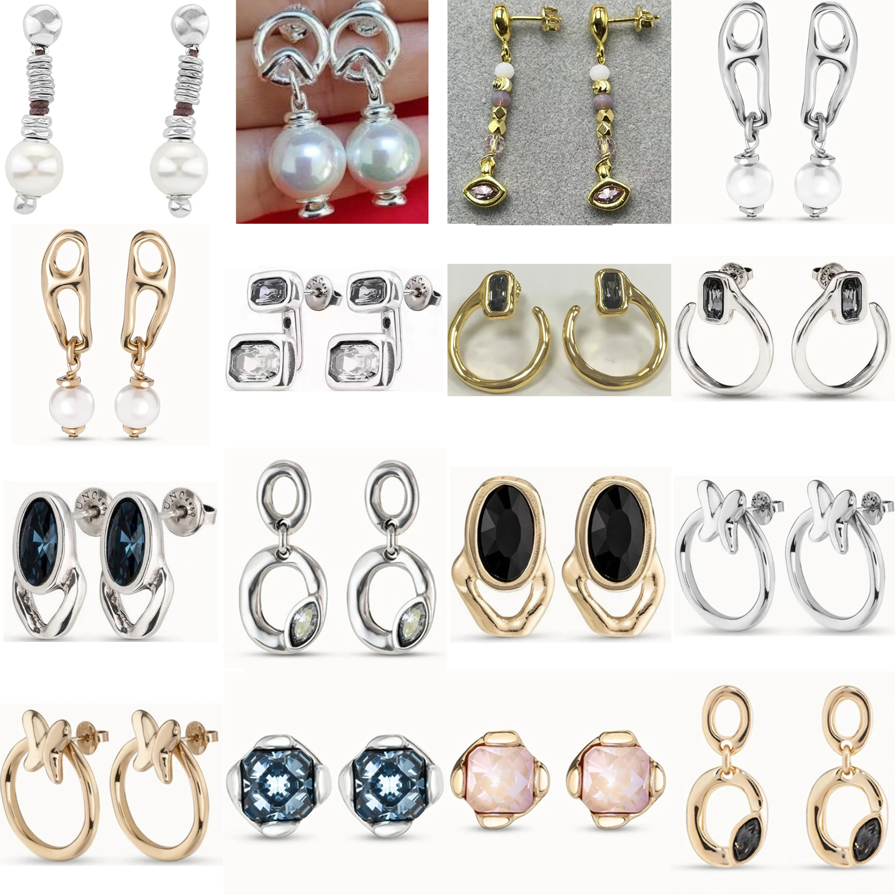 Высококачественные роскошные серьги с цирконами сверкающей ромбовидной огранки