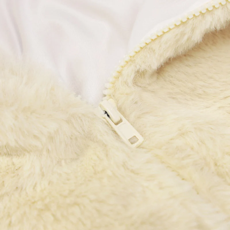 Cropped Jacket Faux Fur Winter Outwear 2021 Women Soft Plush Long Sleeve Coat Drop Shipping Fashion Clothing Coat Fake Fur Black