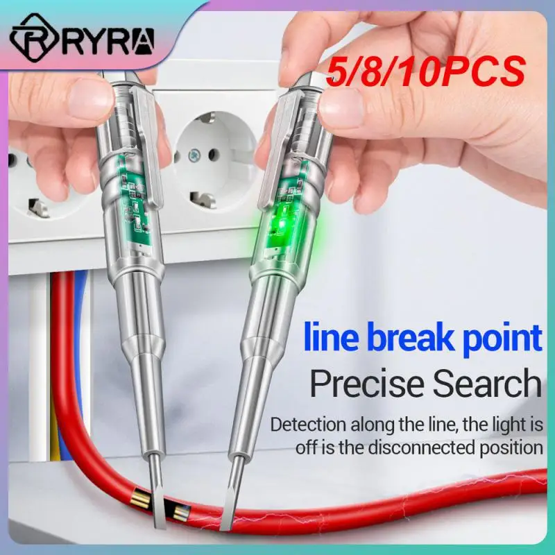 

5/8/10PCS Voltage Pen Abs Useful Voltage Screwdriver Screwdriver For Ice Screws Vape Electric Test Pen Electric Pen