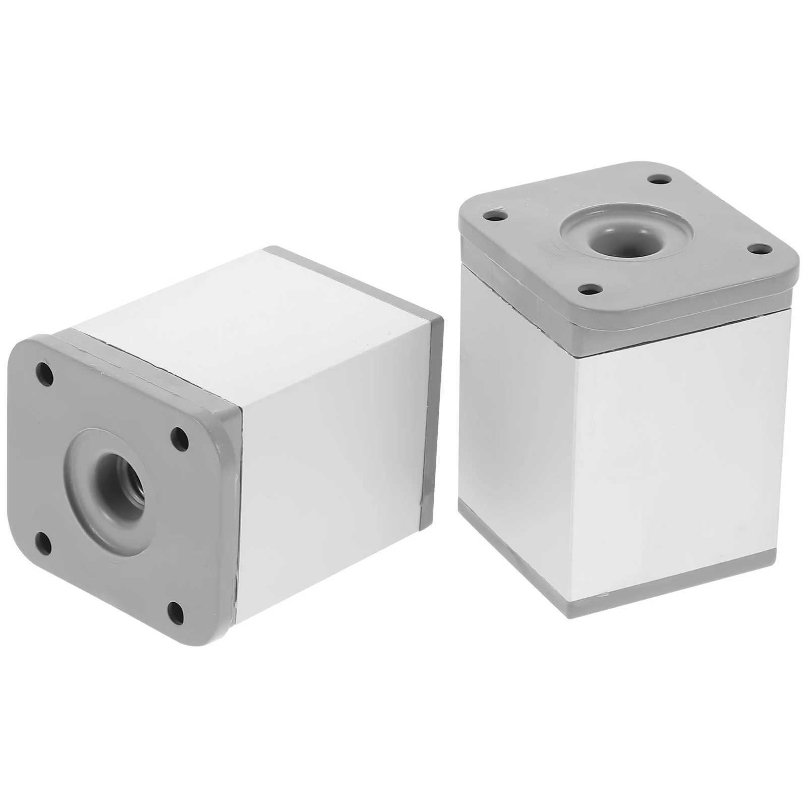 

2 Pcs Replacement Sofa Legs Vanity Shelves Support Heavy Duty Furniture Feet Aluminum Alloy Chair Stool