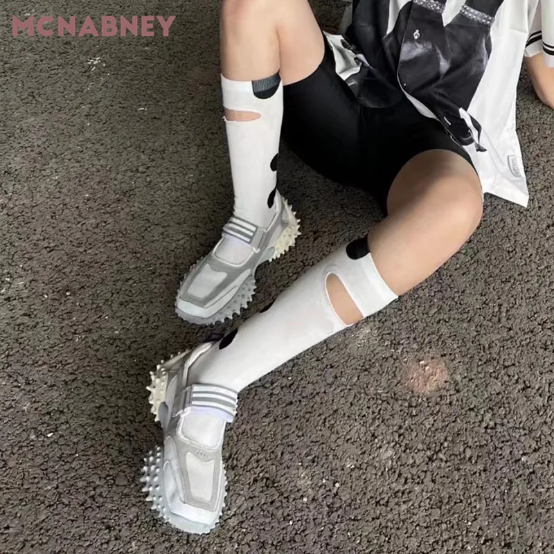 Niche Design Square Toe Puffer Shoes Spring New Fashion Middle Heel Deep Mouth Single Shoes Casual Fashion Women's Shoes