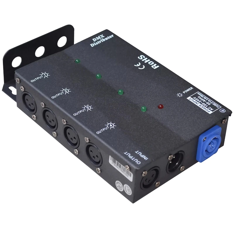 

MFL 4-х канальный DMX сплиттер усилитель