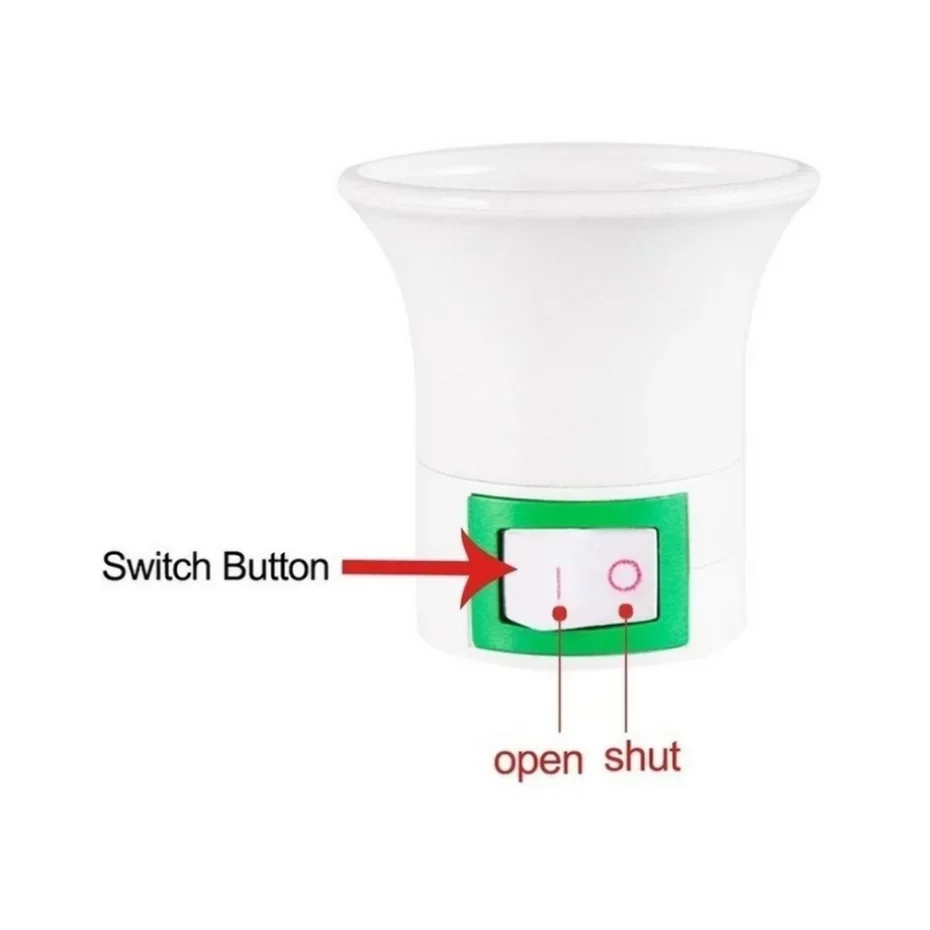 3 шт. адаптер для лампы E27 в AC 220 В