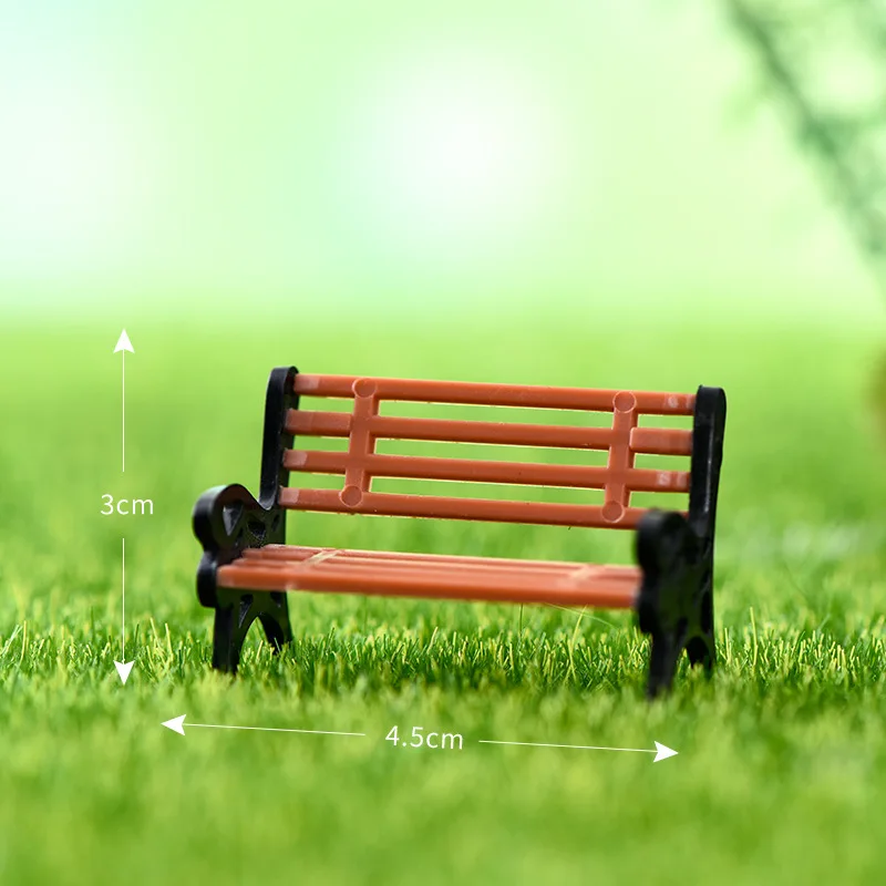 

Миниатюрная скамейка MOONBIFFY оранжевая ПВХ