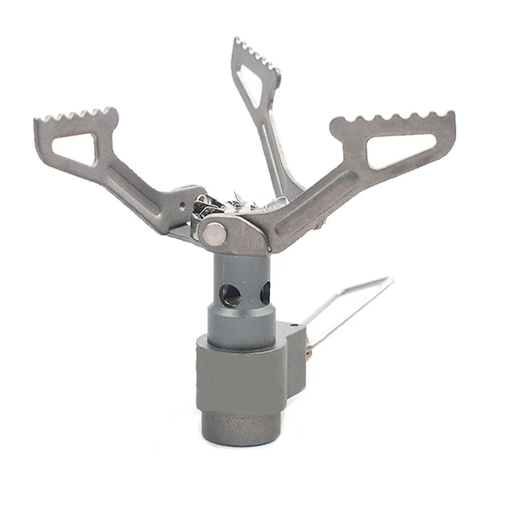 

Camping Stove Mountaineering Mini Foldable Burner Cooker Outdoor Equipment