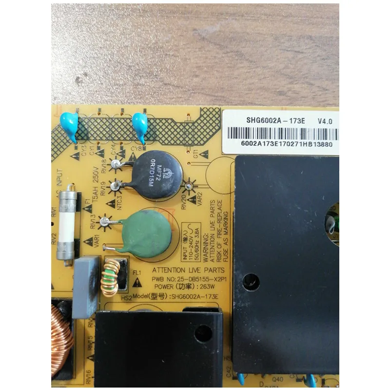 SHARP LCD-60SU470A/60TX4100A POWER SUPPLY BOARD SHG6002A-173E 25-DB5155-X2P1