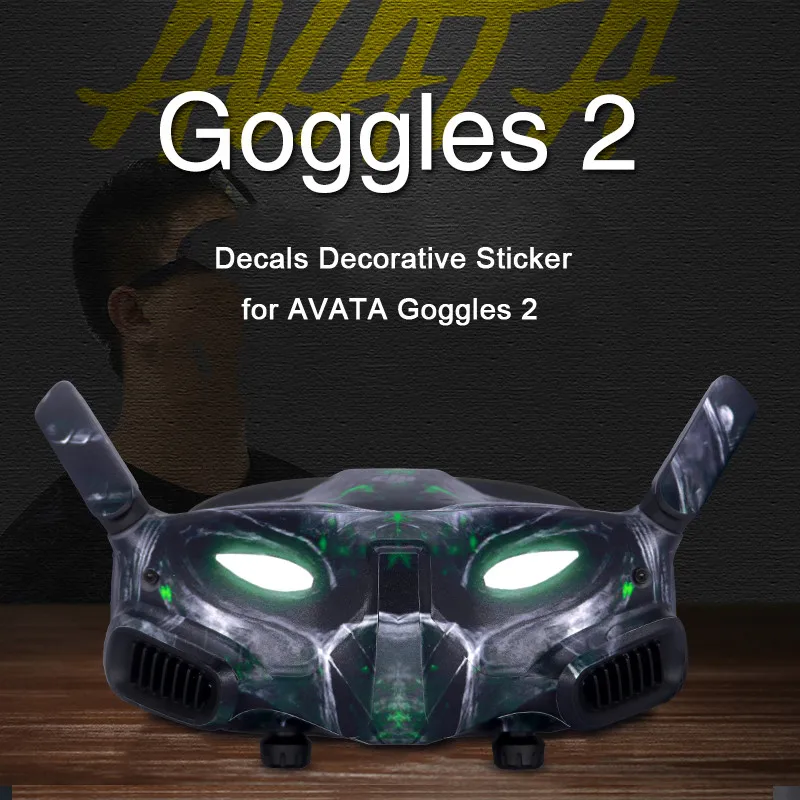 

Scratch-proof Stickers for DJI Avata Goggles 2 Glasses Protective Film Decals Decorative Sticker Quadcopters Drone Accessories