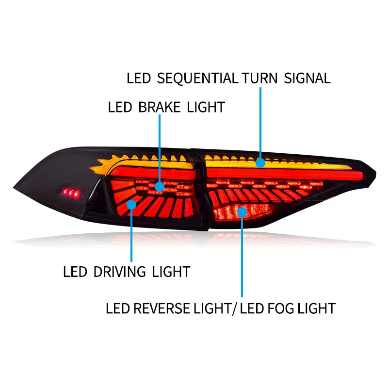 Задняя фара в сборе для Toyota Corolla/Allion задние фары 2019-2021