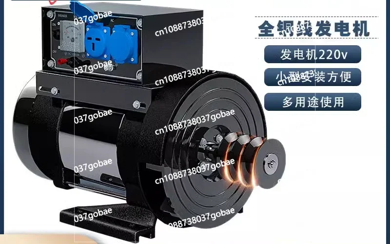 3 кВт/10 кВт Дизельный генератор Kleine Eenfase Eenfasige Benzinotor Generator Alle Koperen Motor