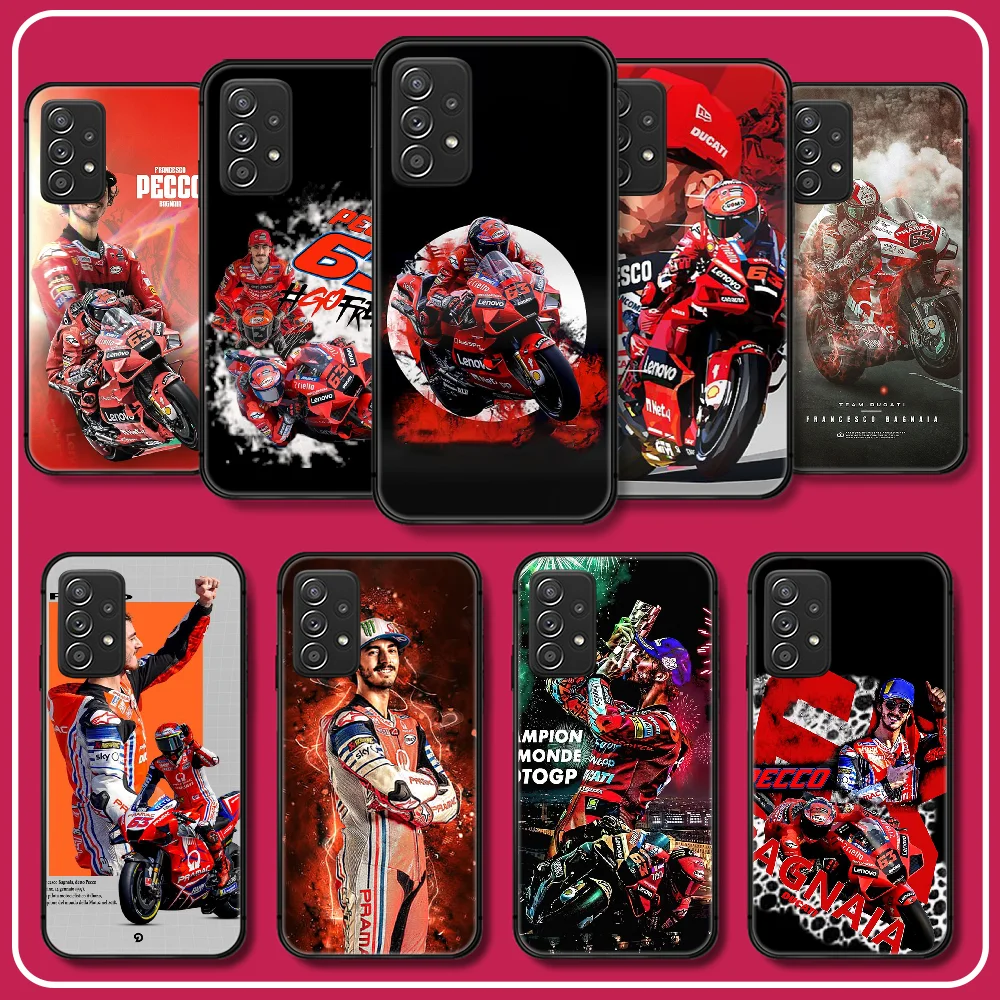 

Francesco Bagnaia Silicone Phone Case For Samsung Galaxy Note A 10 12 13 32 33 50 51 52 53 S 10 20 21 22 23 FE Plus Ultra Cover