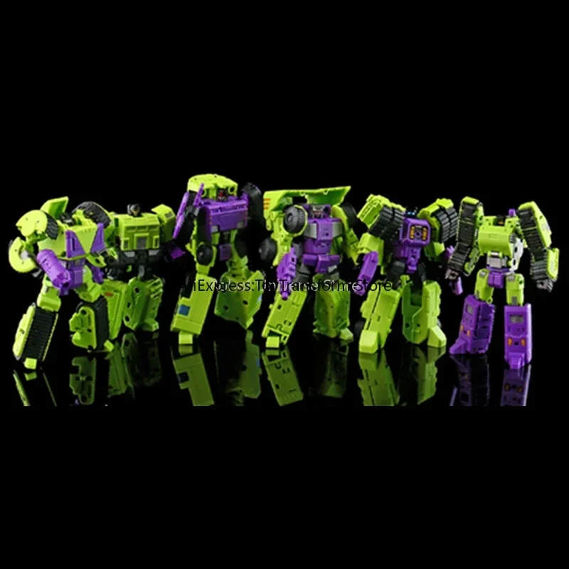 Lucky Cat микро Космос трансформер MC-02 MC02 девастатор RIKI-OH Scrapper Hook Mixmaster DW мультяшная